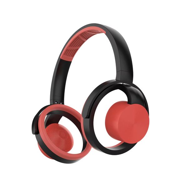 Open-ear wireless headphones featuring directional audio technology, suitable for use with mobile phones and during travel