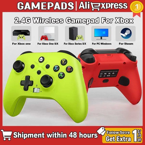 Game Controllers Joysticks Wireless Gamepad For Xbox One/Xbox Series X/S/ Xbox Controller With Six-Axis Gyro Turbo Function Game Consoles Joystick H260927