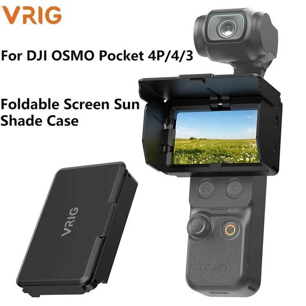 VRIG Magnetic Folding Screen Sun Hood For DJI OSMO Pocket 4P/4/3 Anti Glare Anti Reflection Camera Screen Protector Accessories S260928J0OX