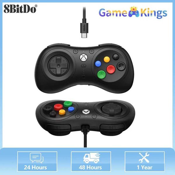 Game Controllers Joysticks 8BitDo M30 For Xbox Series Gamepad Wired Controller And Support For Xbox Series X|S/Xbox One/Windows 10/11 BALCK USB H260927