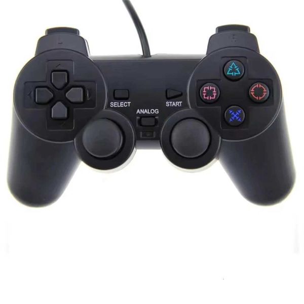 Controllers Joysticks Wired Controller Game for 2 Gamepads for Joystick for 2 Vibration Shock Joypad Wired USB PC Controle Accessories W260929