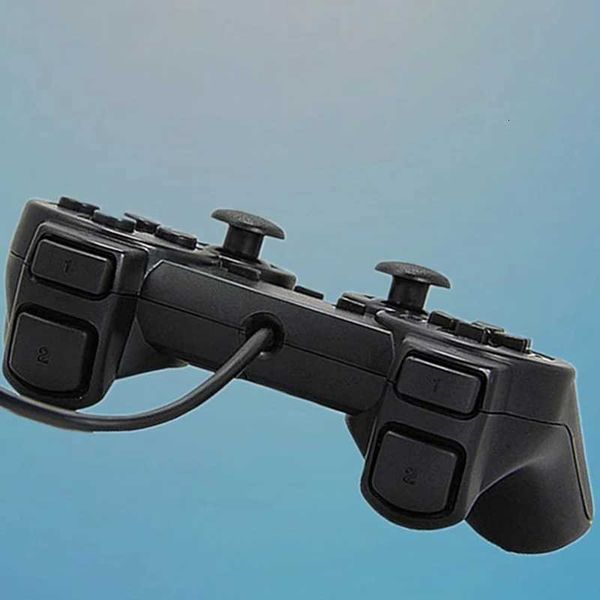 208 Game Controllers Joysticks Wired USB PC Controller Joystick For PC Cputer Laptop Gaming Controller for PC cputer Dual Vibration Motors for WindowsW260929