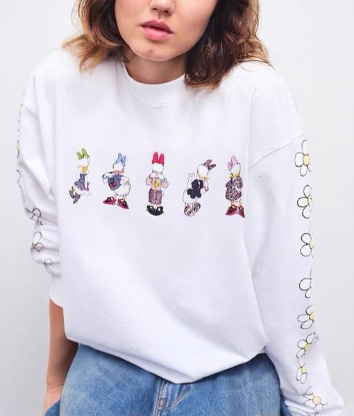 

High-quality Niche Designer Cotton T-shirt with Letter Pattern Print Loose-fit Crew Neck Long-sleeve Thick Pullover Top for 2026 Early Spring and Summer Beach Tees tn, Red