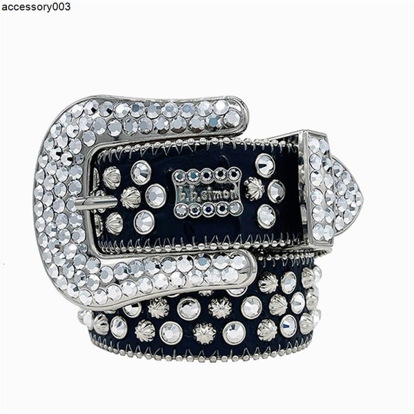 

bb belt Designer Bb Belt Simon b.b.Simon designer belt Belts Bb Simon Mens and Womens Diamond Punk Hip Hop Retro Shining Belt Pants Jeans, 16_color