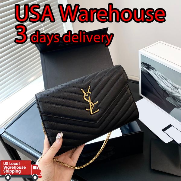 

2026 Luxury bag Designer Bag Collection Wallet Shoulder Bag Fashion Crossbody Bag Handbag with Metal Chain Strap Clutch Bag High-Quality Flap Bag Envelope Clutch, Y10 sheepskin - 23 cm