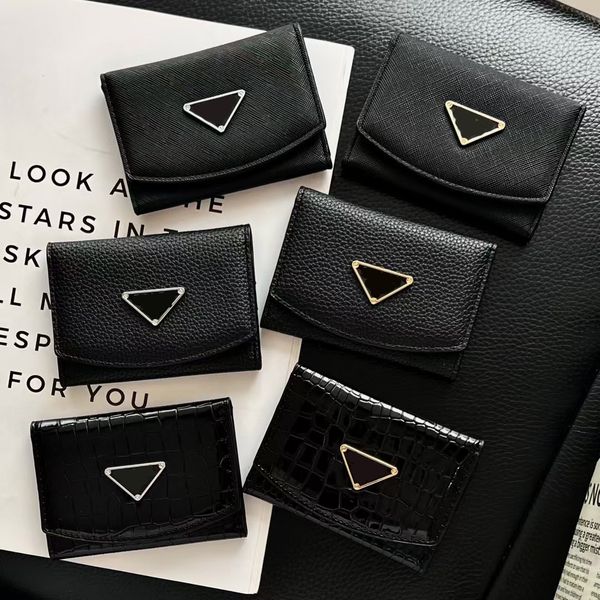 

card holder Designer wallet with orginal box coin purse passport pouch ID case card holder pocket women bag vintage pebble cardholder credit card thin, # 2