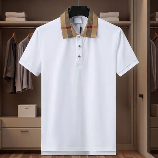 Men’s Designer Plaid Polo Shirt