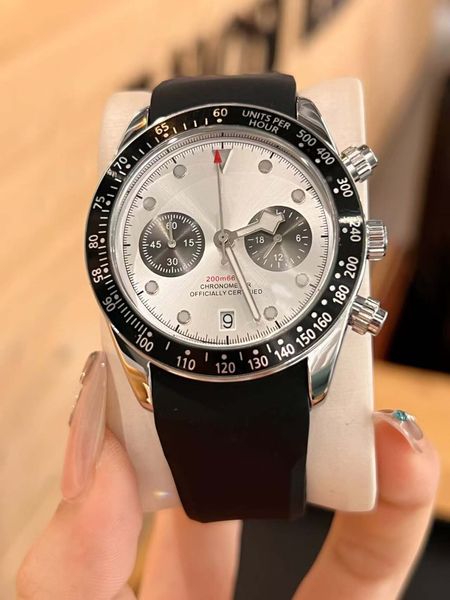 

Precious Men's Watch: High-end Boutique Quartz Movement, Ingeniously Restored Dome-shaped Dial, Stylish Snowflake Hands, Showing Sporty, Blue