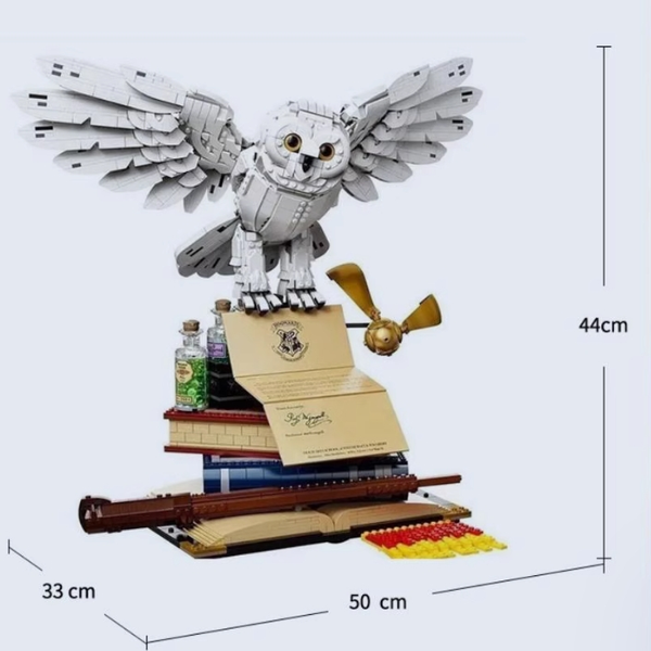 top quality 1:1 copy leg0 Harry Potter 76391 set 50cm Hedwig Owl building blocks Hogwarts collectible building block toy gift holiday present not mini Block