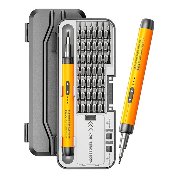 46 in 1 Electric Precision Screwdriver Set Power Tool Kit Magnetic Screw Kit for Watch Phone Computer Repair