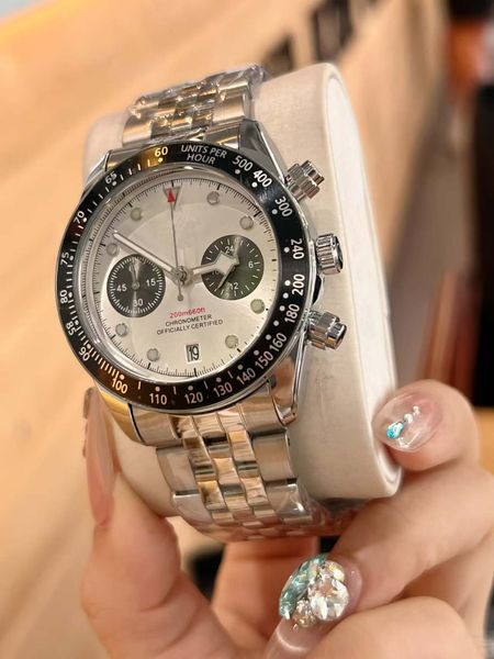 

Men's Watch Selection: Premium Quartz Movement Watch with Perfectly Restored Dome-shaped Dial and Stylish Snowflake Hands, Showing High-end Sports Fashion, Brown
