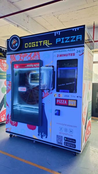 

Custom Pizza Machine 2025 New Developed Pizza Vending Machine PA-C6