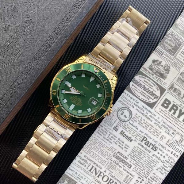 

Mineral Glass Men's Premium Watch: Classic Three-Hand Design, Automatic Mechanical Movement, Stainless Steel Case & Bracelet, Bronze