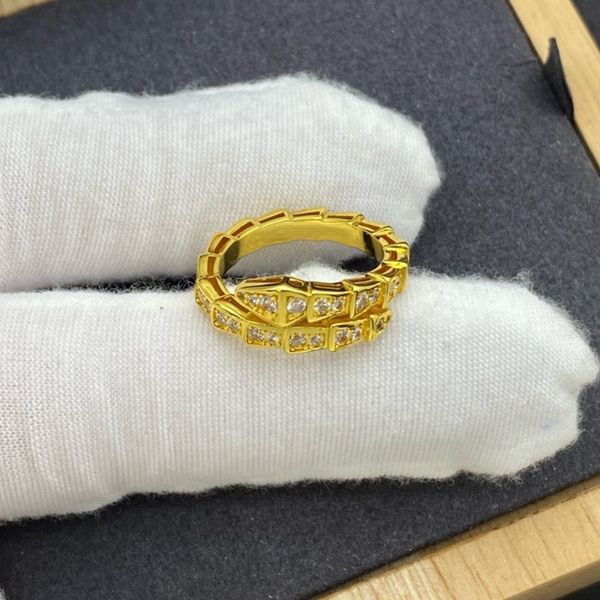 

Classic Designer Ring Luxury Brand Couple Gold Ring Designer Jewelry Women Lover Charm Gift Ring Valentines Day Gift