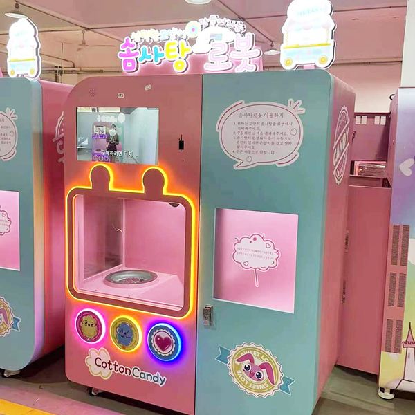 

Hot Sale Automatic Cotton Candy Making Machine - Efficient and Reliable Sugar Floss Production Solution