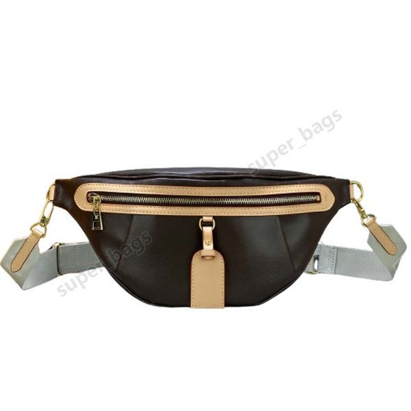 

Designer High Rise bag women handbag purse Genuine leather waist bags Lady tote size 30cm, Brown