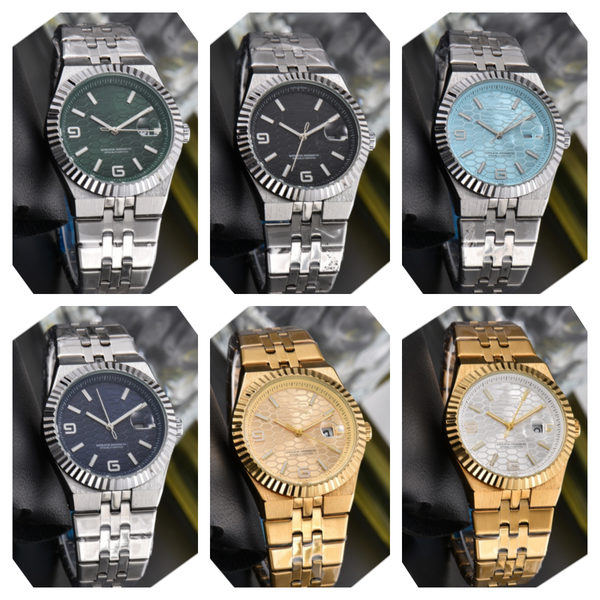 

Luxury Men Watch Quartz Movement LandDweller Watches Full Stainless Steel Sports Mens Watches luminous montre Montre de luxe Wristwatches, A09