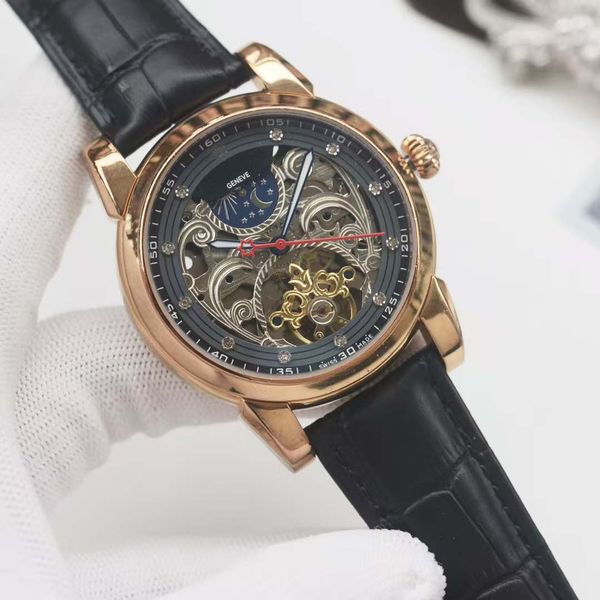 

Automatic Mechanical Men's Watch Stainless Steel Strap Mineral Scratch-Resistant Glass High-End Elegant Style Symbol of Tasteful Life Dignity Quality Guaranteed, Lime green