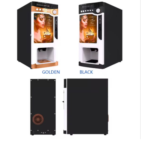 

Space-Saving Countertop Fit Smart Lightning-Fast 7-Second Brew 24/7 Always-Ready Performance Instant Coffee Vending Machine