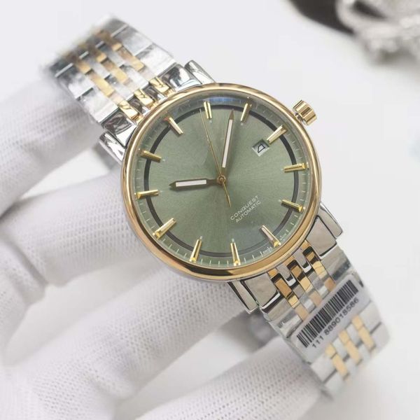 

Boutique Men's Wristwatch with Top-Level Configuration and Automatic Mechanical Movement, a Model of Quality Assurance, Green