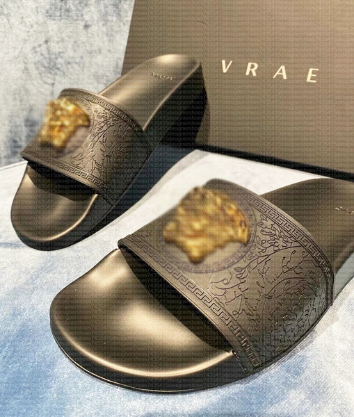 

Designer shoes women Luxury Slippers High Quality Platform Women's Slippers Fashionable Classic Retro Cute Sunny Beach Sandals New womans Slippers, Color 1