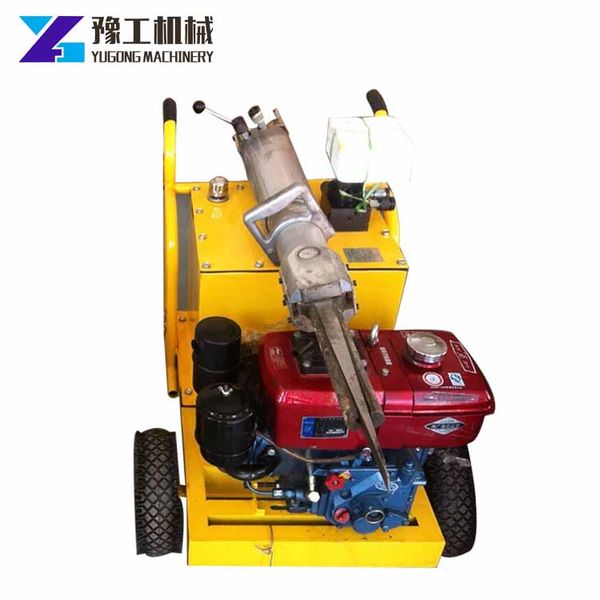 Premium Hydraulic Rock Splitter Safe Ergonomic Controls For Construction And Mining Sites