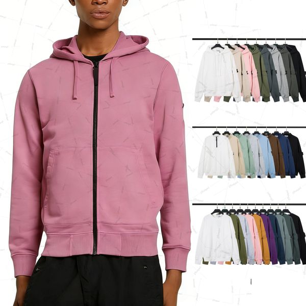 

Mens designer hoodies islanda hoodie sweatshirt Fleece Warm couple Spliced Badge Sweatshirt, Pink-668