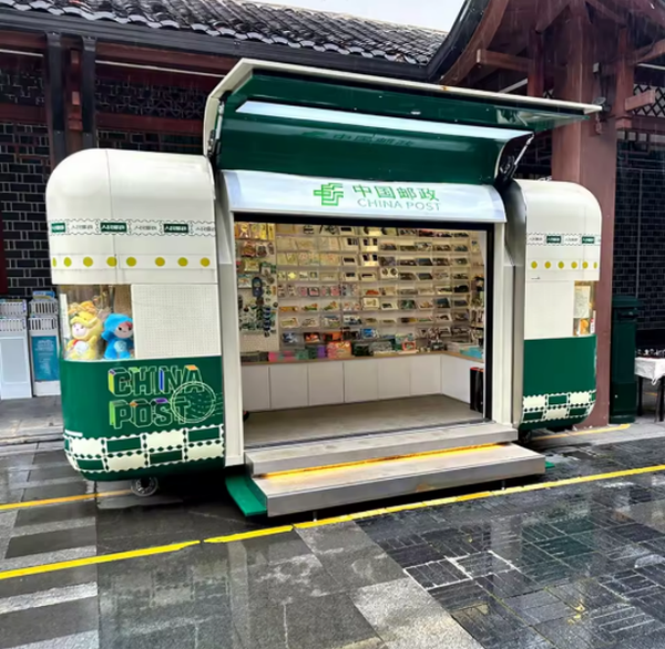 

Commercial Burger Hot Dog Vending Trailer Tow Bar For Snack Food And Chips Mobile Food Service, Clear
