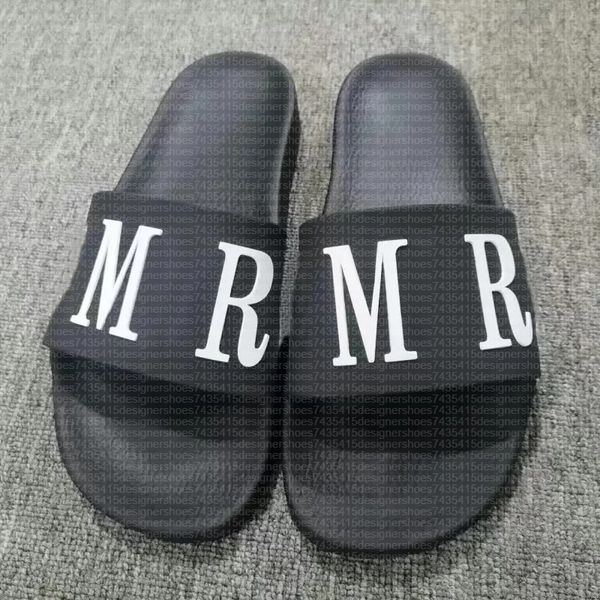 

2025 Summer New Arrivals Designer Slides High quality Mens and womens Slippers bloom printing leather Black shoes Fashion luxury summer sandals womens beach slide, Color 1