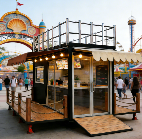 

Street Mobile Bar Fast Food Truck Beer Bar Food Cart Mobile Tap Truck Coffee Tricycle Food Truck for Europe, Clear