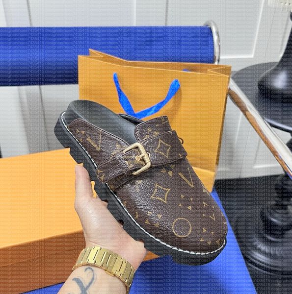 

slides Famous Designer Women Men luxury Slides Slipper Pool Pillow Platform Sandals Classic Brand Summer Scuffs Flat Comfort Mule Denim Embossed Soft slides, Color 23