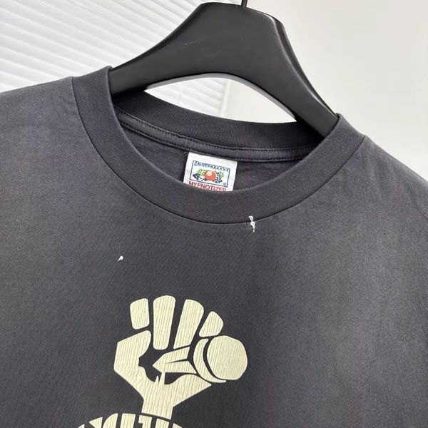 2026ss Washed print T Shirt Men Women Best Quality Summer Style Tee Tops T-Shirt