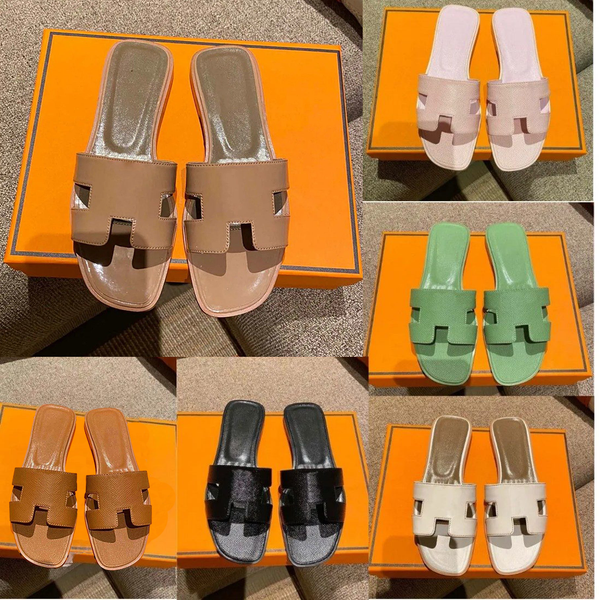 

Womens Slippers Luxury top quality shoes Designer shoes women Fashion S Floral Slipper Leather Rubber Flats Sandals Summer Beach Shoes Loafers Gear Bottoms Sliders, Color 9