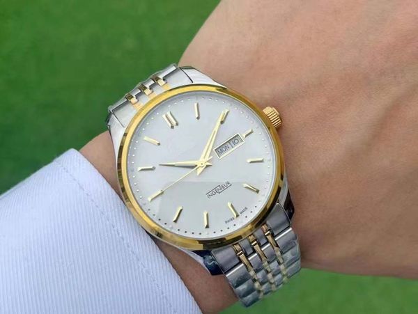 

Watch with Pointer Date and Week Function, Simple, Elegant and Magnificent, Retro Series Men's Watch, Exquisitely Made, Top Craftsmanship, Silver