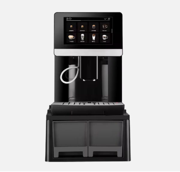 

Commercial Use New Style 7" Touch Screen Double Latte Cappuccino Espresso Fully Automatic Coffee Machine