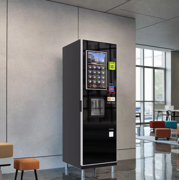 

Automatic Commercial Bean-to-Cup Coffee Vending Machine Precision Grinding Espresso Mastery Remote Management