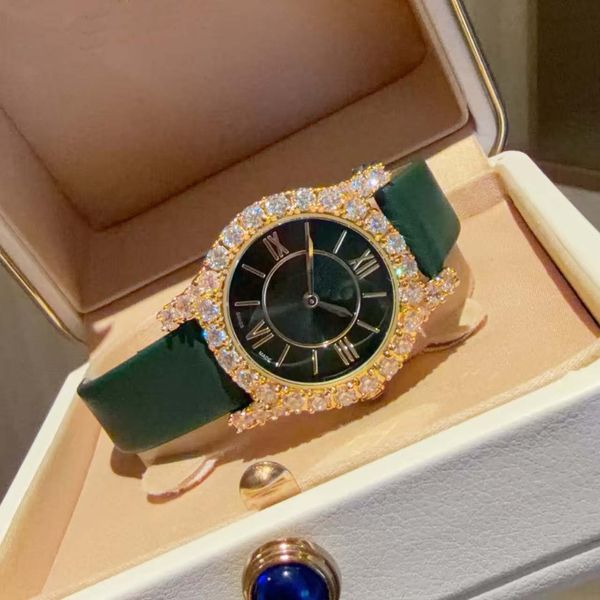 

Women's Watch: Using superb skill and style to pen a sumptuous ode to feminine grace, just as the radiant diamonds embedded in the creation, Green