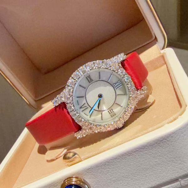 

Ladies' Timepiece: Where exquisite craftsmanship meets distinctive style, composing a lavish tribute to women's beauty, akin to the sparkling diamonds set upon it, Yellow