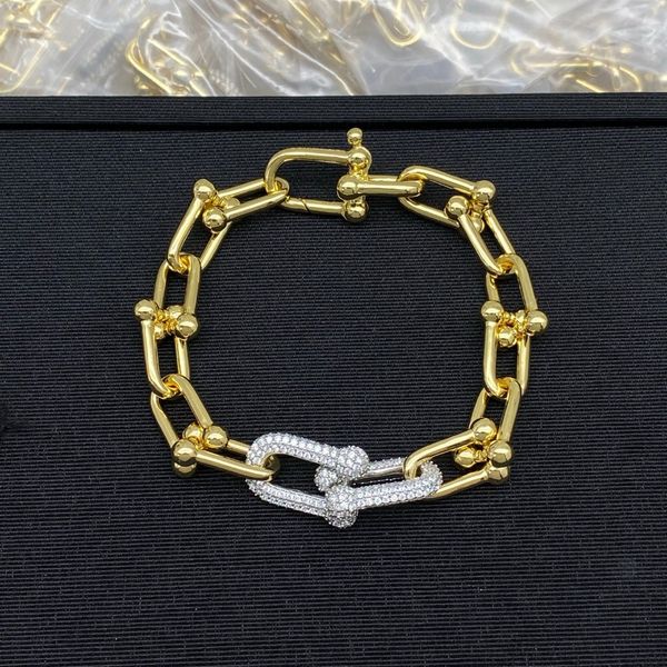 

Designer Pendant Bracelet Charm Choker Bracelet Letter Chain Fashion Accessories Gold Plated Necklace Jewelry