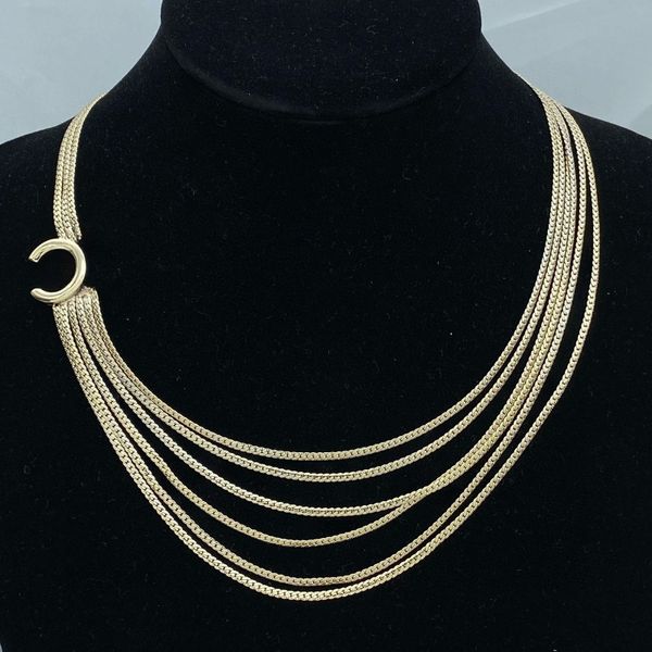 

Multi-layered Necklace for Women and Men Necklace Designer Pendant Necklaces Luxury Classic Necklace High-quality 18k Gold Woman Jewelry Gifts