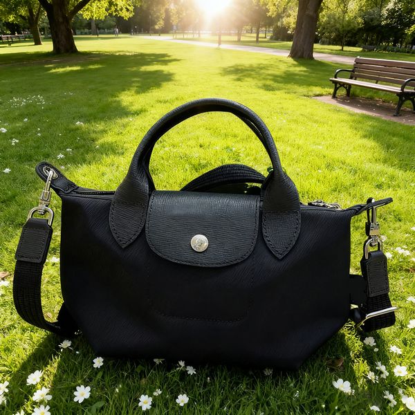 

Designer Long Mini Bags for Women Luxury Handbags Women Messenger Shoulder Bags DL8-L-8, Black