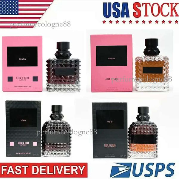 

perfume Stock in the US Men Women Perfume 100ml Born In Roma Delina Imagination Pacific Chill 3-7 Days Delivery Fragrance Long Lasting Smell Good scent Cologne Spray