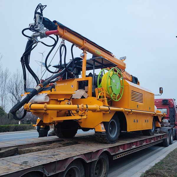

High-Efficiency Shotcrete Robot 40 Cubic Meters Wet Concrete Spray Machine for Concrete Plaster