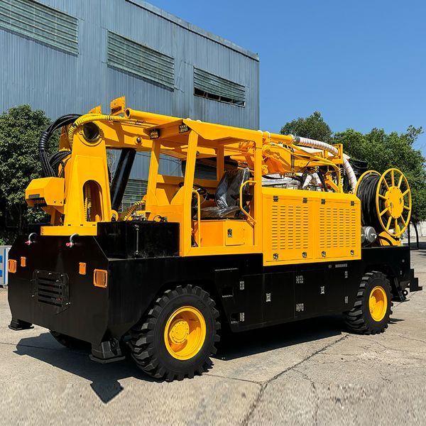 

Shotcrete pumping type tunnel construction concrete spray robot telescope arm shotcrete system