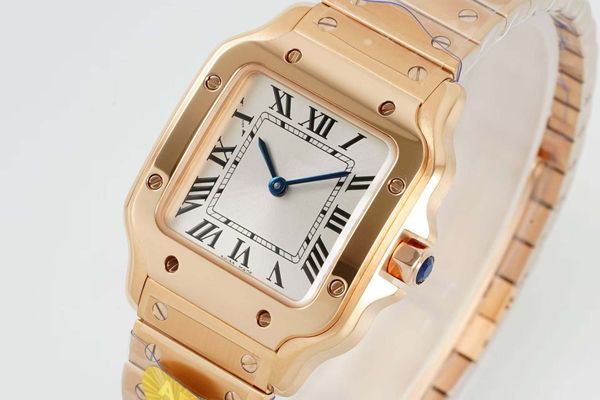 

Quartz Movement Charming Choice High-end Ladies' Wristwatch: Precise Timekeeping with Bright White Case, Rich Strap Colors Simple, Elegant, Stylish and Exquisite, Bronze