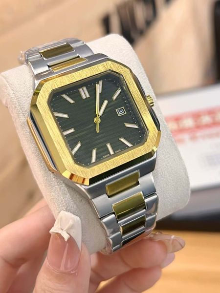 

Classic Best-selling Men's Watch, Essential for Casual and Business Wear, Simple and Elegant Overall Design, Built-in High-quality Quartz Movement, Yellow