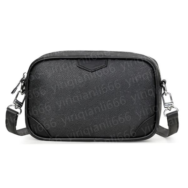 

Men's designer shoulder bag, men's messenger bag, crossbody bag, travel outdoor backpack, men's luxurious bag, casual crossbody schoolbag, men's fashionable black bag, 7#