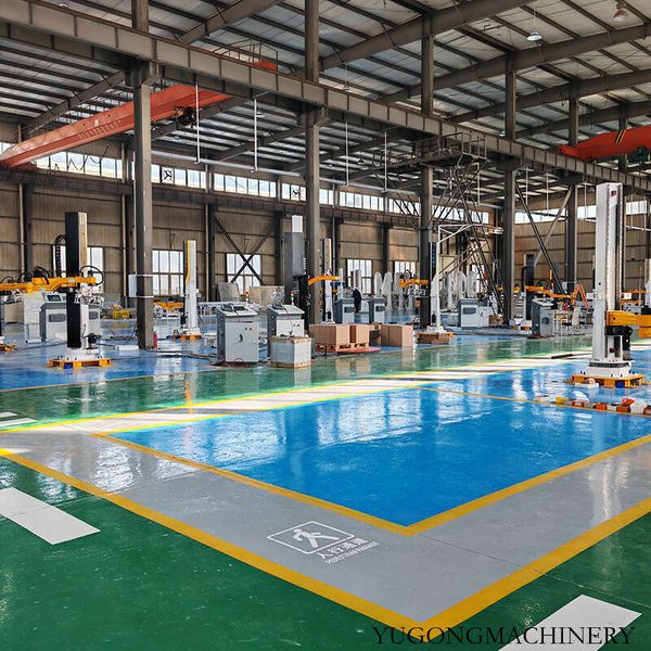 

Automatic Column Palletizer for Oil Drums and Paint Buckets Stacking with Heavy Duty Mechanical Arm and Intelligent PLC Control System
