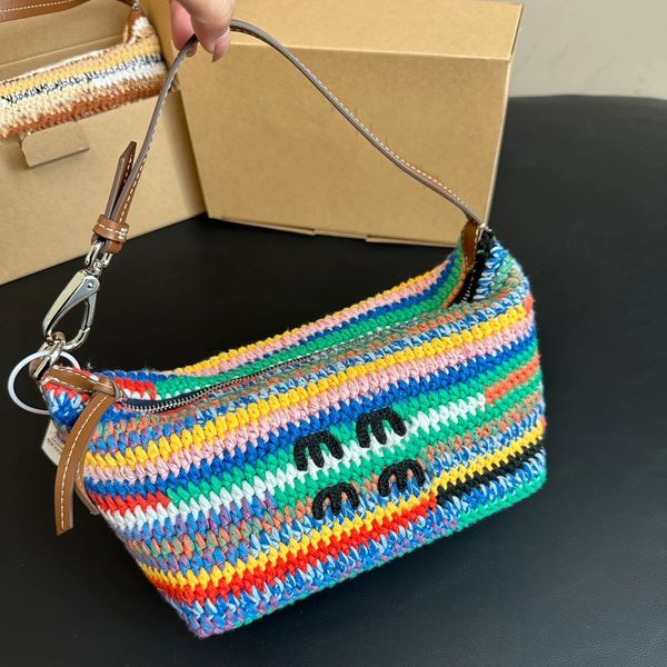 

Designer Bags Beach Bags Tote Bags Summer Shoulder Bags Handbags Luxury Bags Women's Straw Vacation Bags Wallets Mini Bags High-Quality Shoulder Bags Fashion Handbag, #19