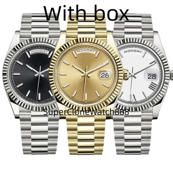 

Designer Mens Watches Man Watch Super Clone Watch Designer watch Men's Watch 41mm Ladies' watch 36mm designer luxury watch watches Couple watch Waterproof with box, Bronze